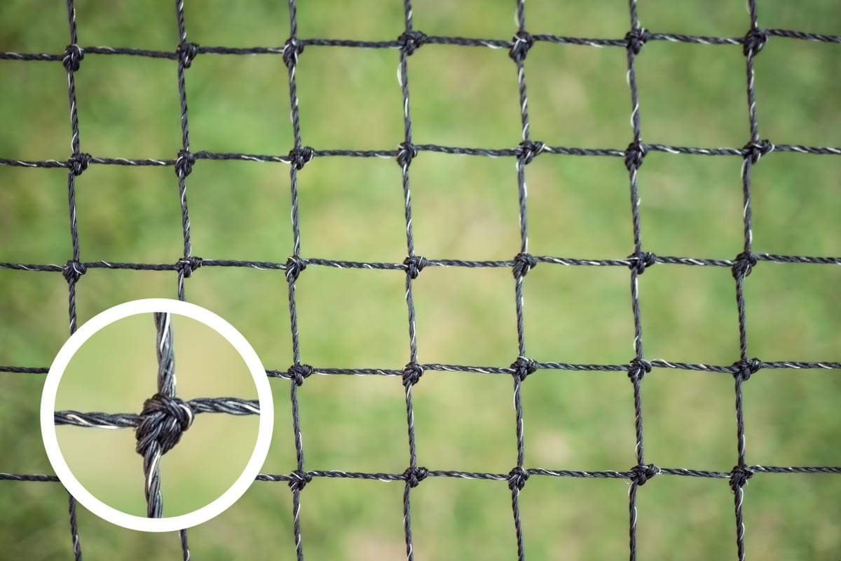 Catnets Cat Netting (by the foot) Premium Cat Netting W/ Stainless Steel (by-the-foot)
