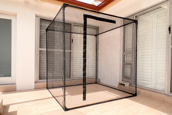 Catnets Classic Range Enclosures Single Size Classic Portable Catio 5'10"