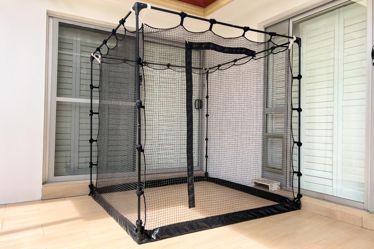 Catnets Premium Portable Enclosure Premium Portable Catio 5’10”
